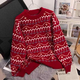 春 コーデ レディース ファッション オシャレ カワイイ シンプル きれいめ ナチュラル 上品カジュアル 婦人服 ホワイト カラー 干支 赤 セーター インナーウェア 服