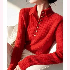 春 コーデ レディース ファッション オシャレ カワイイ シンプル きれいめ ナチュラル 上品カジュアル 婦人服 クリスマス 干支 赤 通勤ウェア インナー トップス ハイエンド ソフト