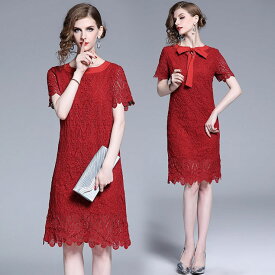 楽天市場 ミセス ファッション 50 代 カラーレッド ワンピース レディースファッション の通販