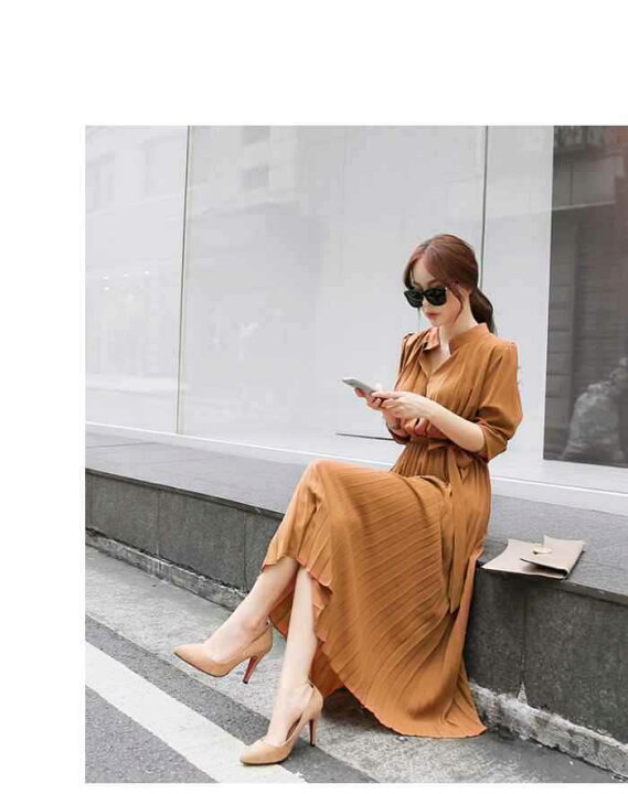 楽天市場】【2,592円クーポン利用で 4/5まで】 シフォンプリーツ  