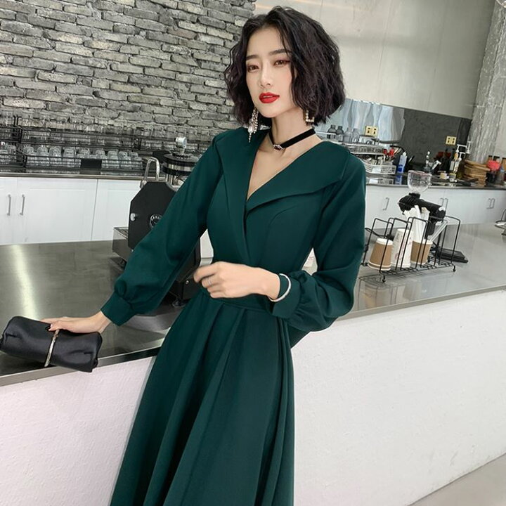 楽天市場】ウエストリボンカシュクールワンピース □ ワンピース 結婚  