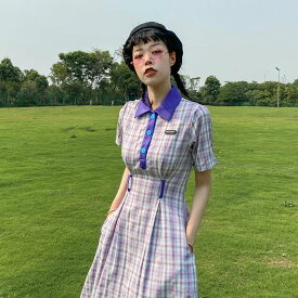 楽天市場 ワンピース 格子柄の通販