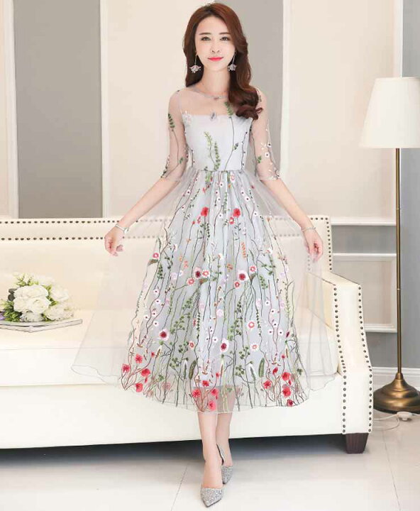 楽天市場】【3,924円クーポン利用で 9/20まで】 花柄刺繍入り  