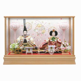 雛人形 コンパクト ケース モダン おしゃれ ケース飾り インテリア ひな人形 ひな祭り 雛祭り おひなさま かわいい お雛様 雛 親王飾り アクリルケース