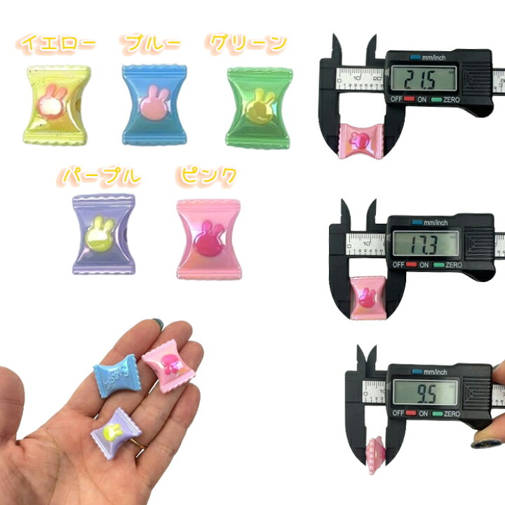 楽天市場】プラパーツ キャンディ 飴 スイート お菓子 ビーズ 穴あり  