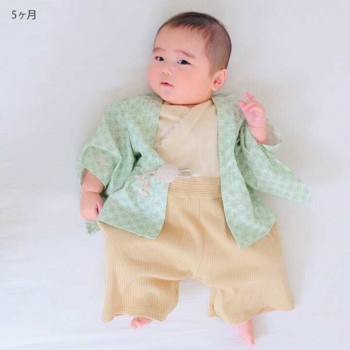 楽天市場】袴ロンパース ベビー 70cm 女の子 男の子 こどもの日 服 