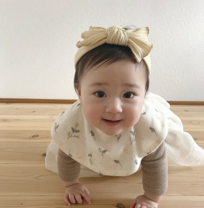 楽天市場】ベビーヘアバンド リブ 女の子 日本製 赤ちゃん 新生児 