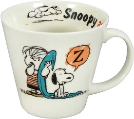 SNOOPY・スヌーピー「グーグー」マグプレゼント　母の日　ピーナッツフレンズ1960 磁器　ギフト コップ　マグカップ　食器　キャラクター　かわいい　ピーナッツ　PEANUTS　山加商店　日本製　磁器　ピーナッツ 飲み物　ホワイト　白　テーブルウェア