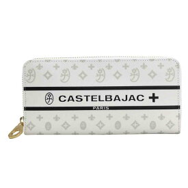 カステルバジャック 財布 CASTELBAJAC メンズ レディース Bijoux ビジュー 長財布 ウォレット ロングウォレット ジッパー財布 牛革 革 革財布 男女兼用 本革 お財布 おしゃれ ビジネス 黒 ブラック 仕事 通勤 上質 ギフト プレゼント 就職祝い 【CPT】 97605