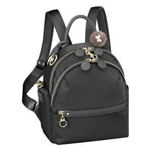 【ポイント10倍】 カナナ プロジェクト リュック Kanana project レディース リュックサック カナナリュック ママリュック マザーズバッグ バッグ カバン 女性 通勤 上品 きれいめ 旅行 A5 ブラッ