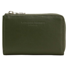 キャサリンハムネット ロンドン 財布 二つ折財布 KATHARINE HAMNETT LONDON LF束入れ L字ファスナー 財布 ウォレット レディース メンズ 男女兼用 通学 通勤 おしゃれ 人気 革 本革 BOX付き カード入れ 札入れ 小銭入れ ポケット vita 490-50901 【CPT】