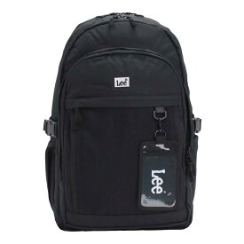 リュック レディース Lee リー リュック 通学 大容量 2025 春夏 新作 女性 リュックサック 2層 デイパック バックパック バッグ カバン スクール アウトドア 旅行 部活 通勤 中学生 高校生 学生 黒リュック ブラック 黒 シンプル かわいい 収納力 A4 B4 32L 320-4941