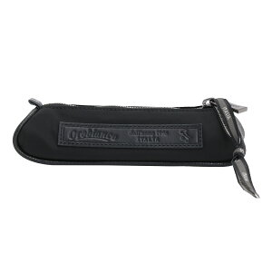 Orobianco オロビアンコ ペンケース 正規品 筆箱 ソロペルテ スモールグッズ ペン入れ ポーチ メンズ レディース 男性 大人 かっこいい 人気 仕事 ビジネス ナイロン 牛革 革 本革 ブランド 高級