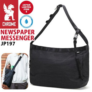 �ySALE20%OFF�z CHROME INDUSTRIES �N���[���C���_�X�g���[�Y ���b�Z���W���[�o�b�O NEWSPAPER MESSENGER �V�����_�[�o�b�O �j���[�X�y�[�p�[ ���b�Z���W���[ ���K�i �����Y ���f�B�[�X �u���b�N �V���v��