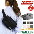 コールマン ボディバッグ Coleman WALKER POUCH ウォーカー ポーチ 正規品 ウォーキングポーチ ウエストポーチ ショルダーバッグ ワンショルダー ショルダー 女性 レディース 女の子 コンパクト 2way 旅行 おしゃれ ヒップバッグ ショルダーバッグ アウトドアブランド 2L