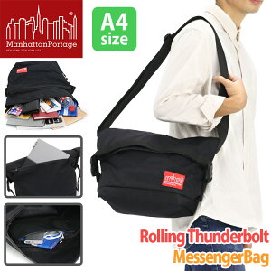 �}���n�b�^���|�[�e�[�W ���b�Z���W���[�o�b�O Rolling Thunderbolt MessengerBag ManhattanPortage �����Y ���f�B�[�X ���j�Z�b�N�X ���i�g�� �ʋ� �ʊw �d�� �w�Z �΂ߊ|�� �V�����_�[ �o�b�O ���΂� A4 MP1