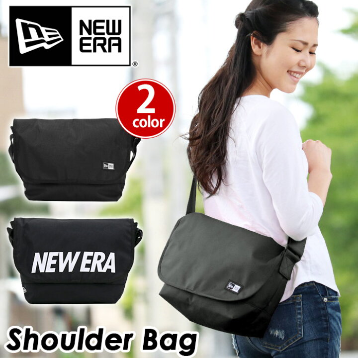 楽天市場 New Era ニューエラ ショルダー 正規品 ショルダー ショルダーバッグ メッセンジャーバッグ 女の子 レディース 女性 女子 フラップショルダー おしゃれ 旅行 9l 軽量 シンプル カジュアル 丈夫 人気 ブランド レジャー トラベル バッグ かばん Shoulder Bag