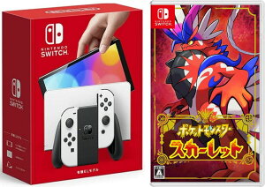 �y�������b�s���O�Ή��zNintendo Switch(�L�@EL���f��) Joy-Con(L)/(R) �z���C�g+ �|�P�b�g�����X�^�[ �X�J�[���b�g -Switch�i�\�t�g�j�C�V���X�C�b�` �{�̃N���X�}�X�N���X�}�X���b�s���O���a����