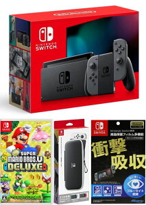 ybsOΉzNintendo Switch Joy-Con(L)/(R) O[+New X[p[}IuU[Y U fbNX i\tgj+ LOP[X+یtBCVXCb` {̃NX}XNX}X
