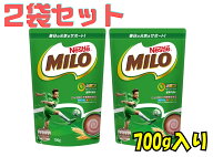 【2個セット】コストコ ネスレ ミロ オリジナルジッパートップ 700g大容量 麦芽加工食品 栄養クリスマス…