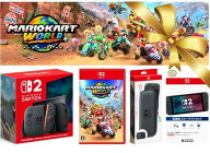 【新品】【メーカー保証あり】任天堂スイッチ2選べる4点セットNintendo Switch 2マリオカートワールド【…