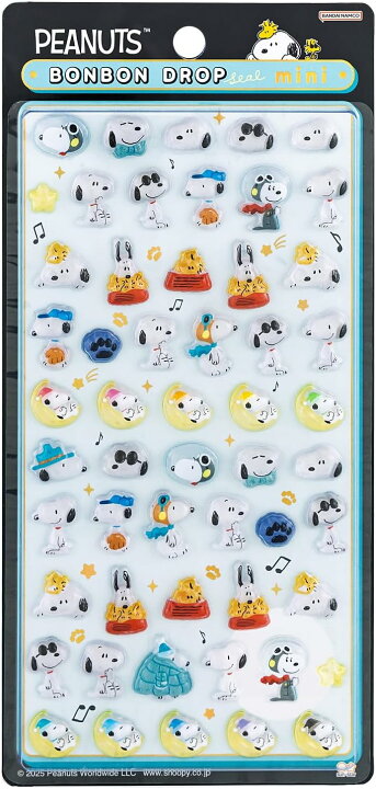 即日発送】ボンボンドロップシールスヌーピーmini4枚セット正規品 正規 