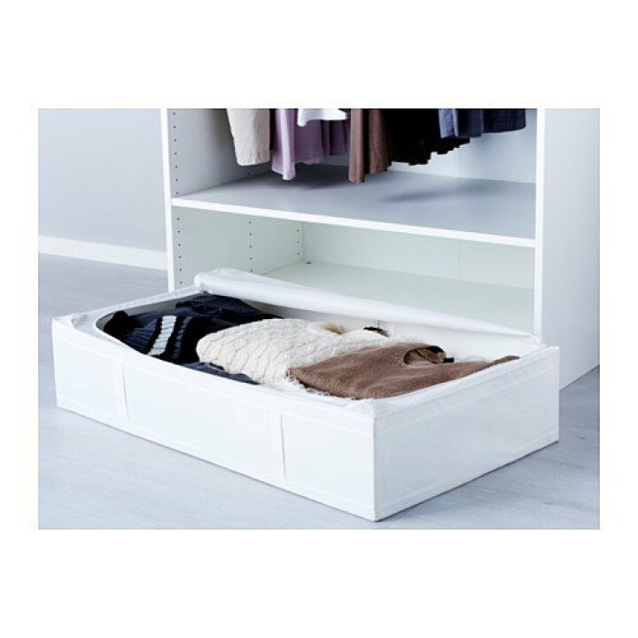 楽天市場】IKEA イケア スクッブ SKUBB 収納ケース ホワイト 93x55x19 
