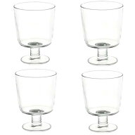 IKEA イケア 365+ ゴブレット クリアガラス30cl 4個セット (902.783.62) 強化ガラス製 食器洗い乾燥機対…
