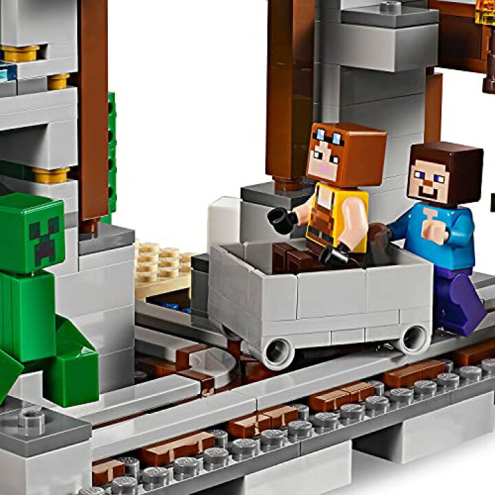 楽天市場】レゴ(LEGO) マインクラフト 巨大クリーパー像の鉱山 21155 
