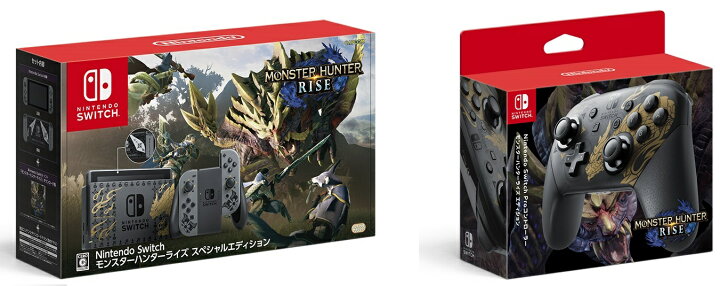 楽天市場】任天堂スイッチ 本体モンスターハンターライズ スペシャル 