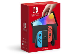 Nintendo Switch（有機ELモデル）Joy-Con(L) ネオンブルー/(R) ネオンレッド10月8日発売スイッチ