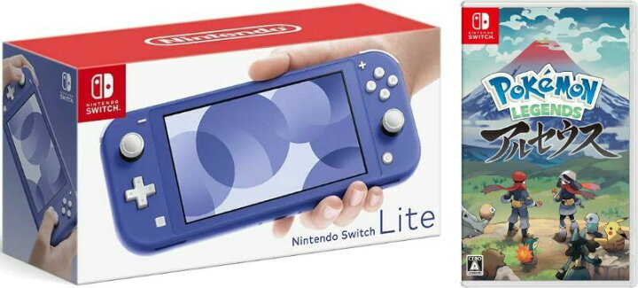 楽天市場】【無料ラッピング対応】Nintendo Switch ライト ブルー+ 