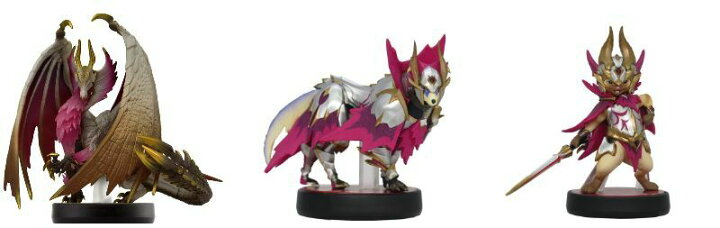 楽天市場】【3体セット】amiibo メル・ゼナオトモガルク［メルゼガル 