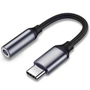 Topamz USB Type-C �C���z���W���b�N�ϊ��A�_�v�^ 3.5mm �I�[�f�B�I�ϊ� DAC ���� 24bit/96kHz Hi-Fi �ʘb/���ʒ��ߑΉ� ���ϋv�� iPhone17/16/15 iPad Pro Android Type-C