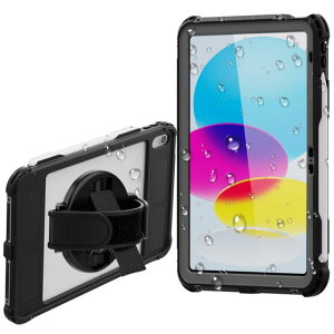 iPad 11���� (A16) �h���P�[�X (11�C���`�A2025)�AiPad ��10���� �h���P�[�X (10.9�C���`�A2022) IP68?�i ���S�h�� �h�� �h�o �ϏՌ� �w��F�� �S�ʕی� �[�d�\ Pencil�z���_�[�t�� 360�x��]�X�^���h