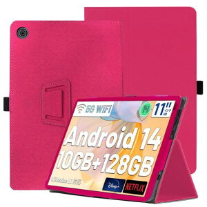YCJDP �^�u���b�g�J�o�[ for HiGrace A6H/Higrace C9+ 11�C���` �P�[�X 360°�S�ʕی� �X�^���h�@�\ �����p���� �y���z���_�[�t�� ���C�z�� �Ռ��z�� �C�菝�h�~ �ω��� �����^�тɕ֗��ȃn���h�X�g�c