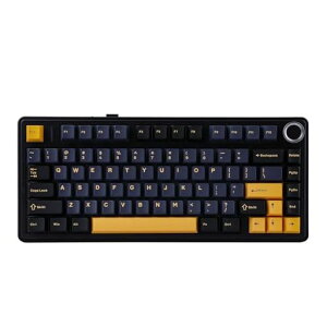 EPOMAKER x Aula F75 �Q�[�~���O�L�[�{�[�h �K�X�P�b�g ���J�j�J���L�[�{�[�h 5�w�p�b�h&�m�u�t�� 75% ���C�����X