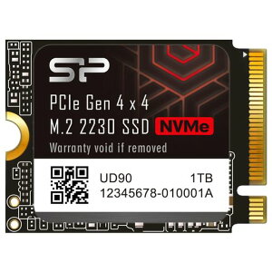 �V���R���p���[1TBNVMe4.0Gen4PCIeM.22230SSDR/W4900/3200MB/sSteamDeck�Ή�UD902230SP01KGBP44UD9007