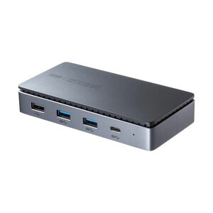 �T�����T�v���C USB Type-C�h�b�L���O�X�e�[�V����(HDMI/VGA�E2��ʏo�͑Ή�) USB-CVDK19