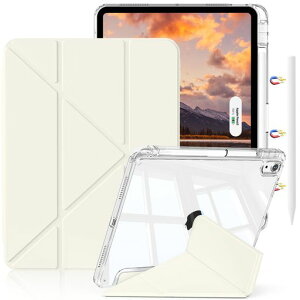 SQBEBS iPad Air 11�C���` �P�[�X M4/M3/M2 ��8/7/6���� (2026/2025/2024) iPad Air ��5/4���� �P�[�X 10.9�C���` ���� �A�N���� �J�o�[ �y���V���z���_�[�t�� �O�܂葽�@�\ Y�܂�X�^���h