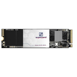 Superpard SSD 1TB M.2 NVME PCIe Gen4 2280 PS5�Ή� �ǎ��ő� 5,500MB/�b �����^ TLC 3D NAND 3�N�ۏ� �m�[�g�p�\�R��/�f�X�N�g�b�v�p�\�R���K�p(M.2 NVME 1TB)