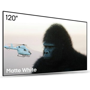 AWOL VISION�v���W�F�N�^�[�X�N���[�� �Ǌ|���� 120�C���` ���œ_�E�Z�œ_���Ή� 170° 4K�Ή� �z�[���V�A�^�[ �ݒu�ȒP ��c�p (MW-120)