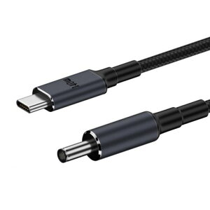 CY�P�[�u�� Type C USB-C ���� 20V DC 5.5 * 2.1mm �o�͓d�� 100W 135W 140W 65W PD �[�d�P�[�u�� �m�[�g�p�\�R���p, UC-065-5521MM-HX