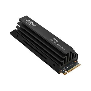 Crucial T700 PCIe Gen5 NVMe 2TB SSD �q�[�g�V���N�t�� �ő�12,400MB/�b TLC NAND Intel & Ryzen�Ή� �n�[�h�R�A�Q�[��&�����X�g���[�W�p �\���b�h�X�e�[�g�h���C�u -