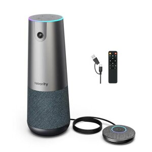 Nearity 120 Max�y�g���}�C�N�t���z��c�p Web�J���� 4K 120°�L�p 5�{�Y�[�� AI�����t���[�~���O 5m�W�� �}�C�N�E�X�s�[�J�[��̌^ �m�C�Y�L�����Z�����O �S��d�ʐM �����R���t�� USB�v���O&�v���c