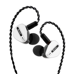 Linsoul Kiwi Ears Airoso�n�C�u���b�h�^�n�C�G���hHiFi�X�e���I�L���C���z�� �V���o�[