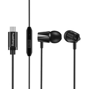 Huasheng USB-C �J�i���^ �C���z�� Type-C �[�q �n�C���]�����Ή� �n���Y�t���[�ʘb���@�\�}�C�N �t (12.9�C���`iPad Pro�A11�C���`iPad Pro�AGalaxy Note10 / S20�APixel4 /