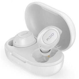 QCY T9 ワイヤレスイヤホン スポーツ ランニング IP64 防水 防塵 イヤーフック 落下防止 物理ボタン 両耳 片耳 自動ペアリング カナル型 マイク付き ヘッドセット 通話 長時間再生 PC スマホ…