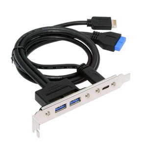 CY 10Gbps USB3.0 �}�U�[�{�[�h 19/20�s�� & Type-E to USB-C Type-C & USB 3.0 �f���A���|�[�g ���X PCI-E �o�b�N�p�l�� 5Gbps�P�[�u��