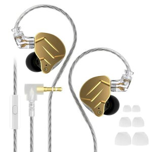 CCA KZ ZSN Pro X �f���A���h���C�o�[ �C���C���[�C���z�� 1BA 1DD �L���C���z�� �n�C�t�@�C �X�|�[�c�Q�[�~���O�C���t�H�� �X�}�[�g�t�H���E�p�\�R���E�^�u���b�g�Ή� (�}�C�N�t��-3.5mm, �S�[�c